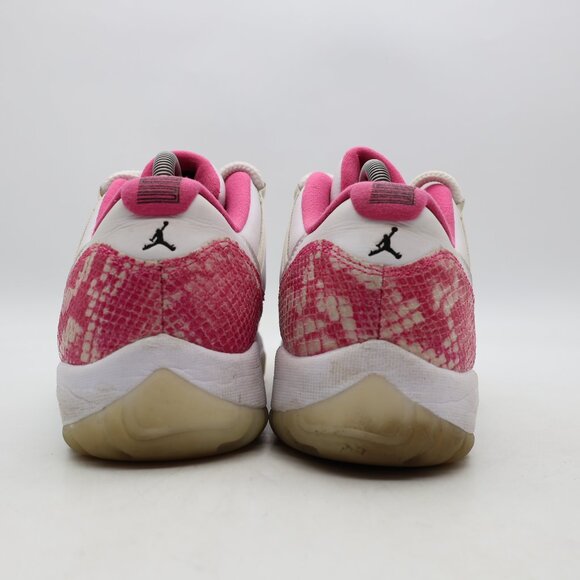 Nike Air Jordan 11 Low Retro XI Pink Snakeskin Women's US Size 11 AH7860-106 - Picture 5 of 9